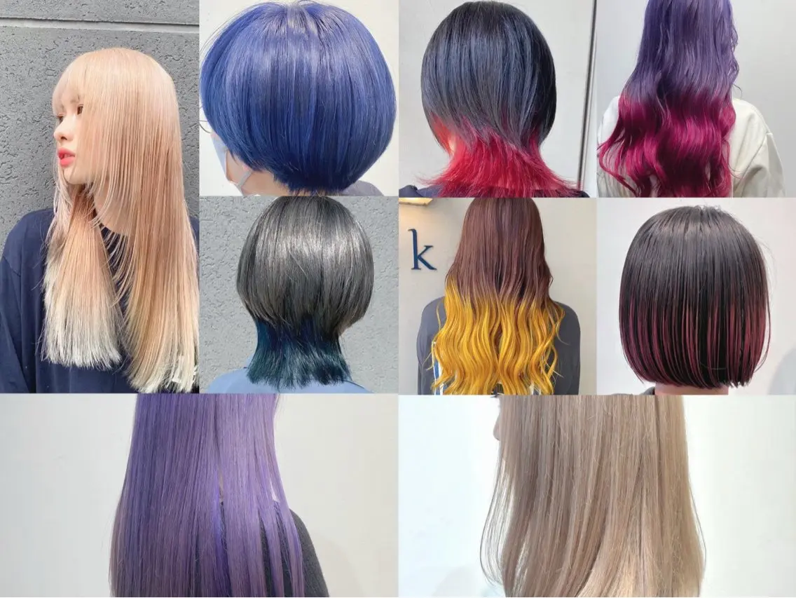 カラー ハイトーンカラー Sizuk ＆LOAのヘアスタイル
