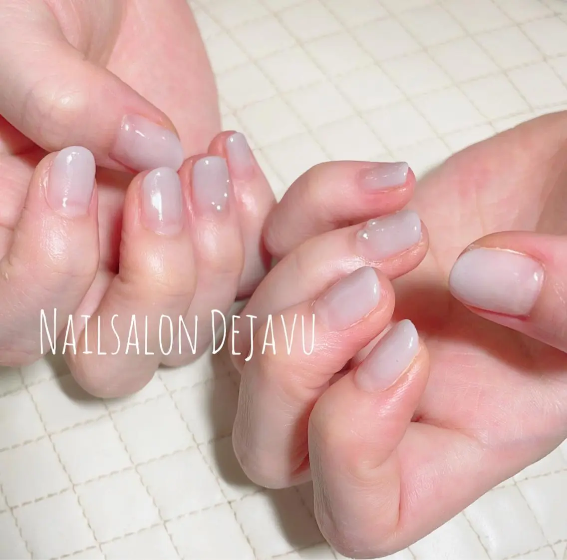 ネイル アートネイル グラデーション ハンドネイル Nail salon Dejavu 🌿のネイルデザイン