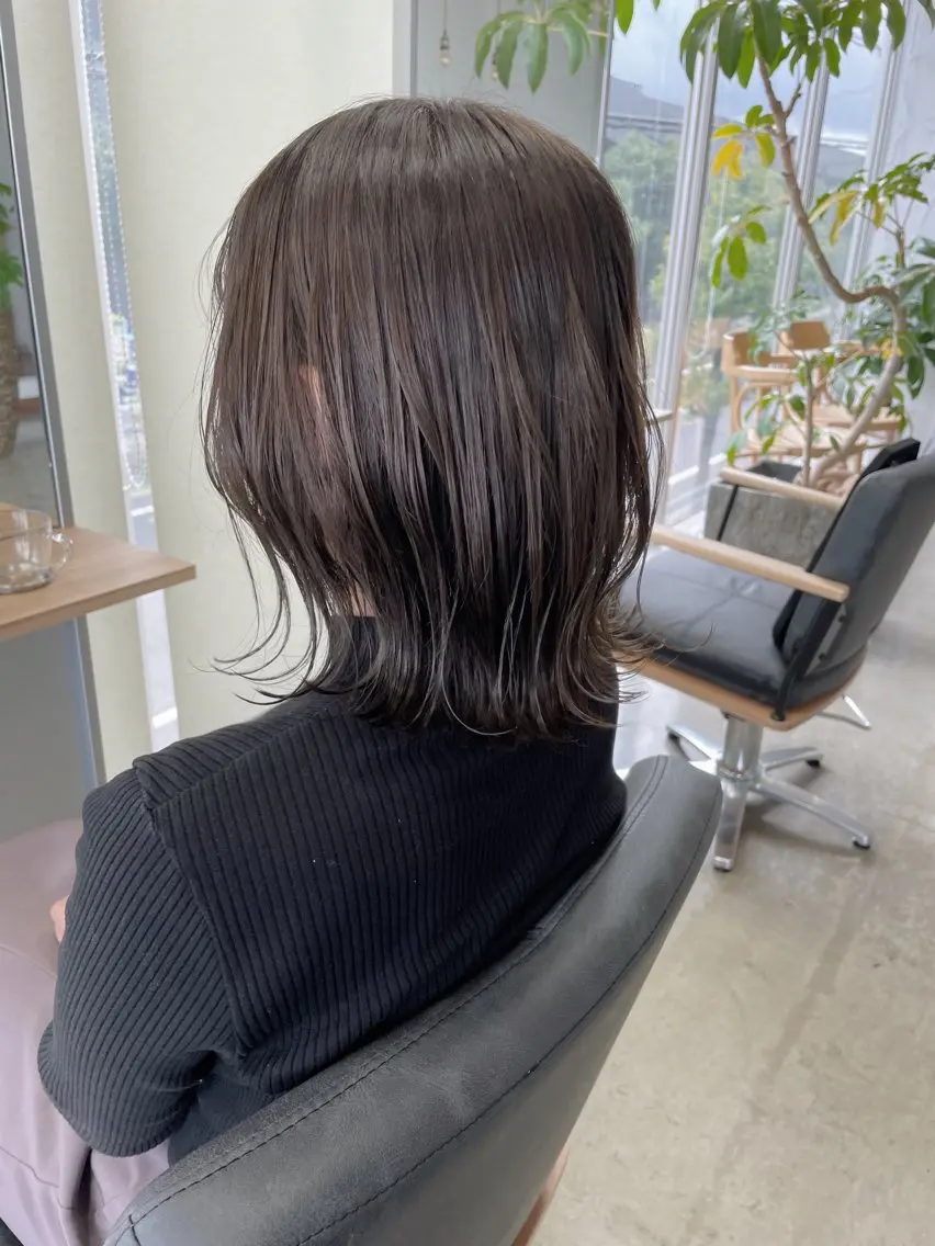 ミディアム カラー 髪質改善とカラー特化 ✨Hito.nowaのヘアスタイル