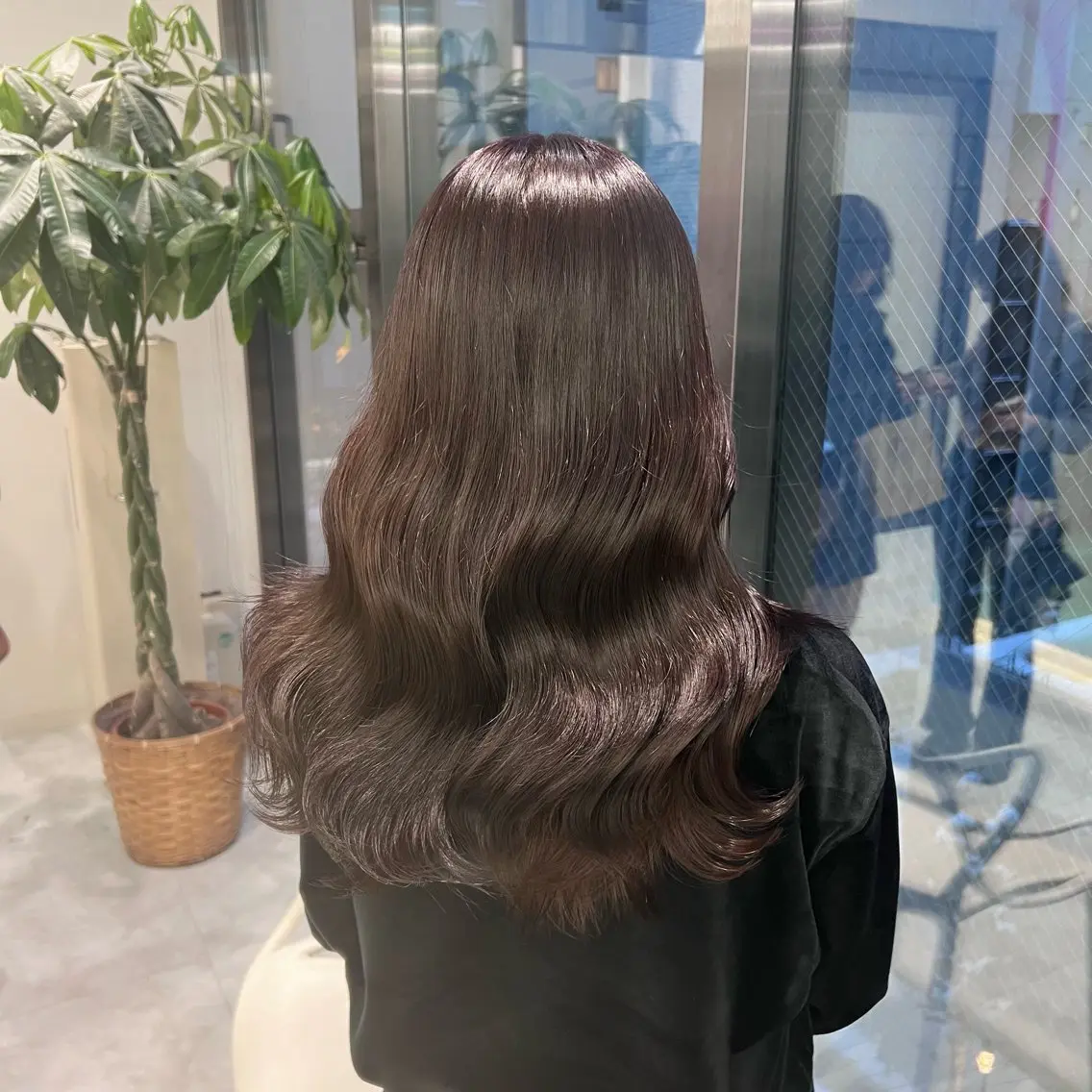 セミロング カット トリートメント ヘッドスパ ヘアセット 🫧レイヤーカット ・ハッシュ🫧龍星のヘアスタイル