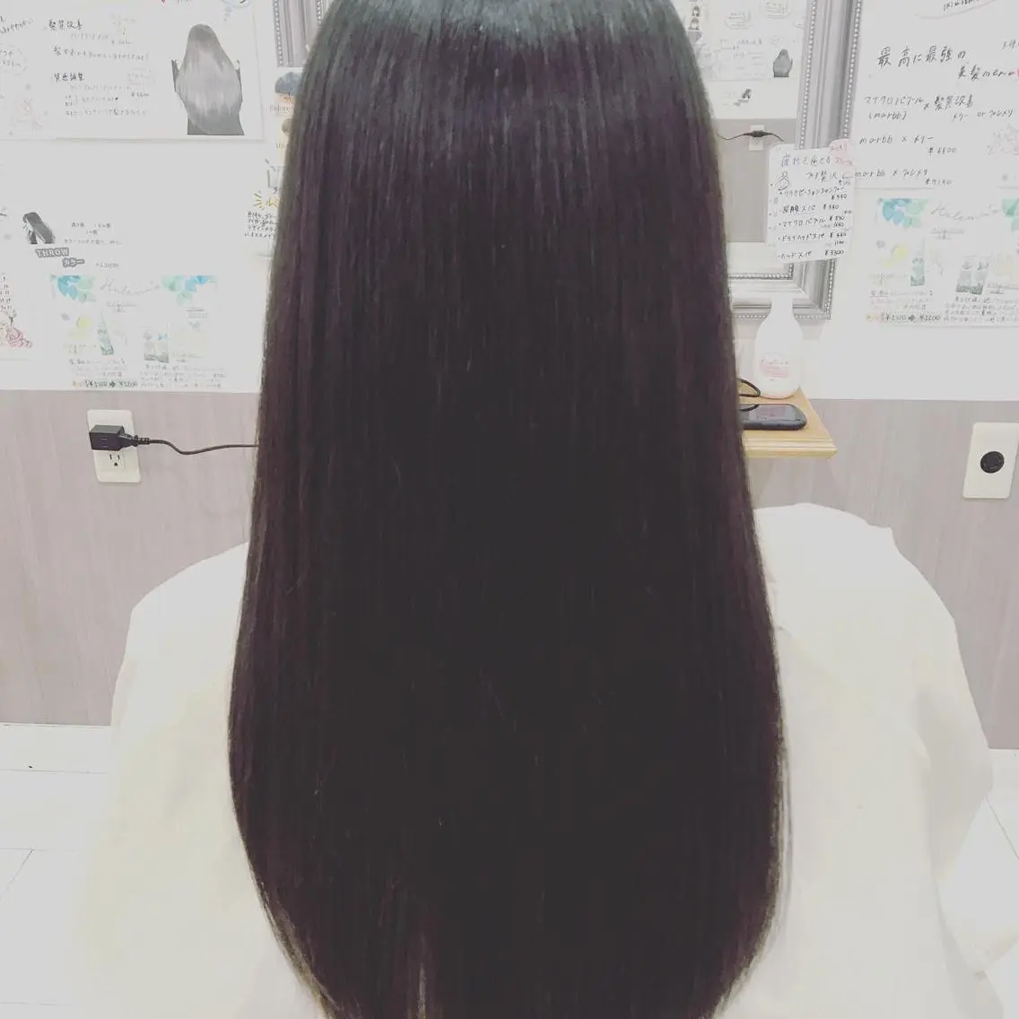ロング ハイライト 髪質改善 縮毛矯正 トリートメント カット 縮毛矯正 トリートメント 大人女性に寄り添う 髪質改善サロンのヘアスタイル