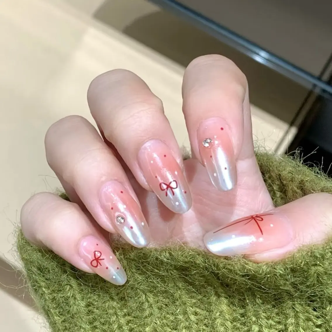 ネイル ハンドネイル By moonネイル 🌷ワンホン/韓国風のネイルデザイン