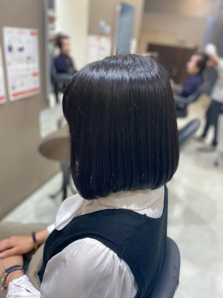 ✨髪質改善/韓国風✨カット+プレミアム髪質改善トリートメント(ホームケア付き)の写真