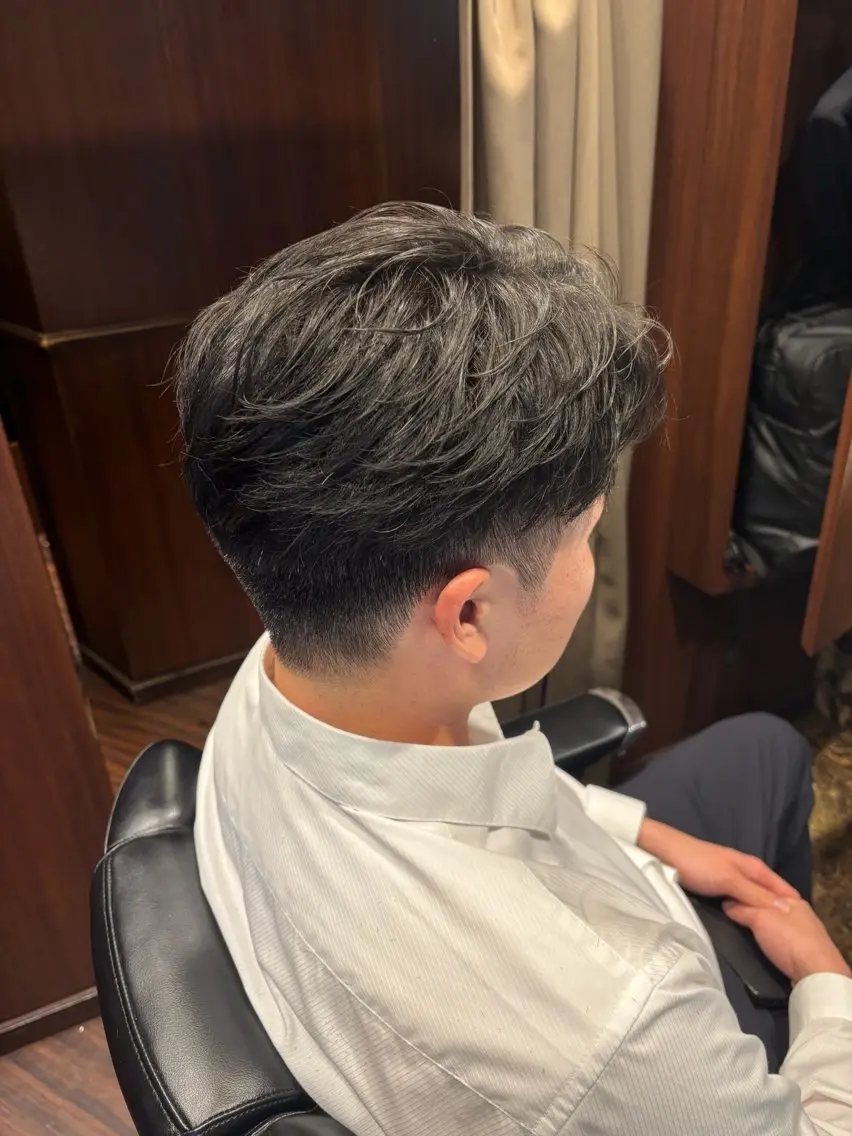 ショート カット 小松 美雄のヘアスタイル