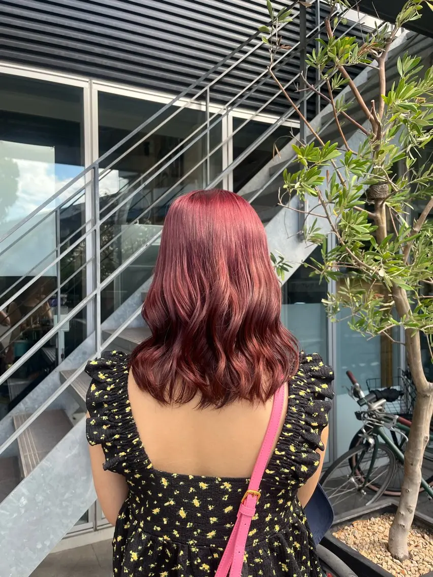 カラー ヘアカラー 和泉田 真白のヘアスタイル