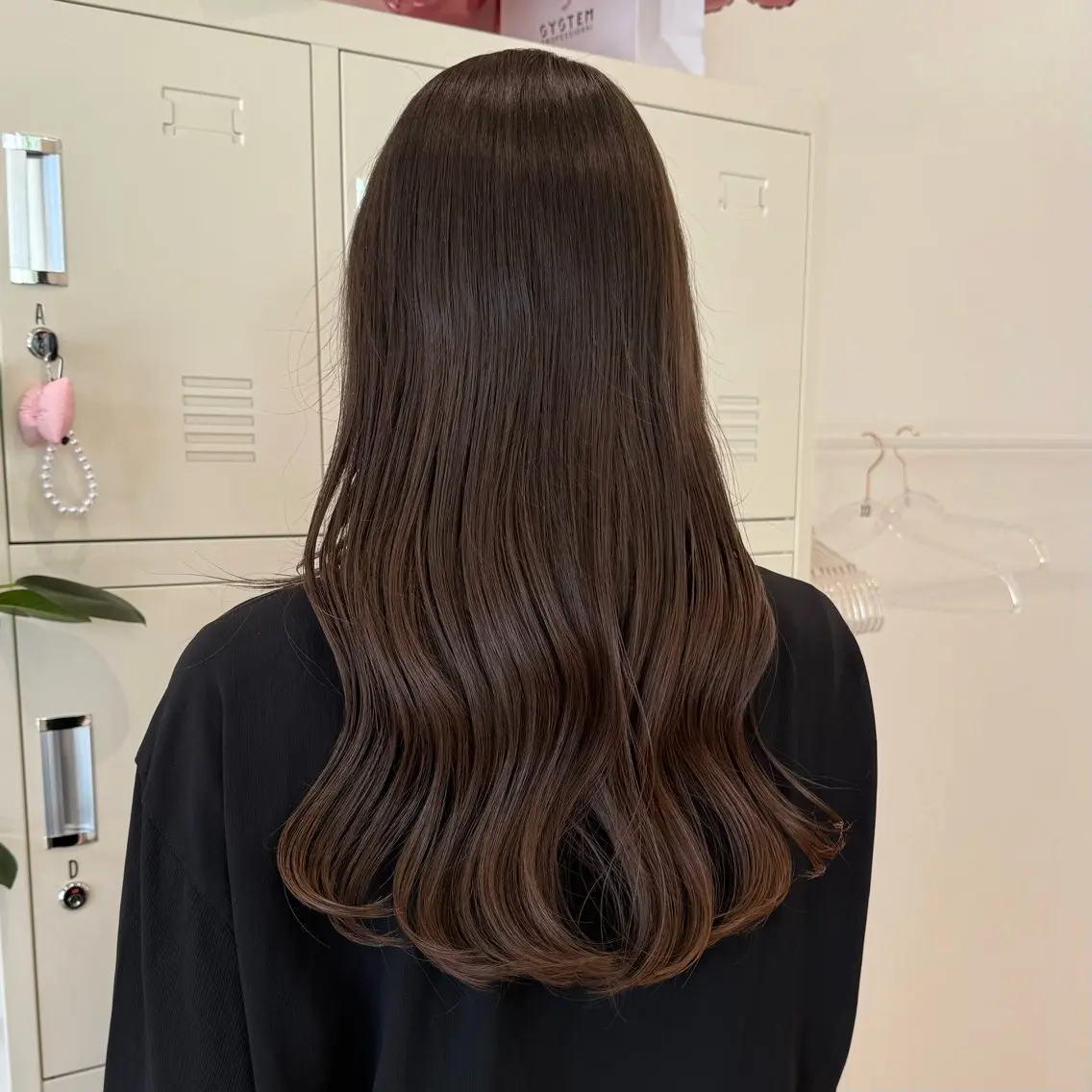 ロング カラー カット ヘアカラー トリートメント 柔らかいbeige ￤韓国￤🩰マユ🩰のヘアスタイル