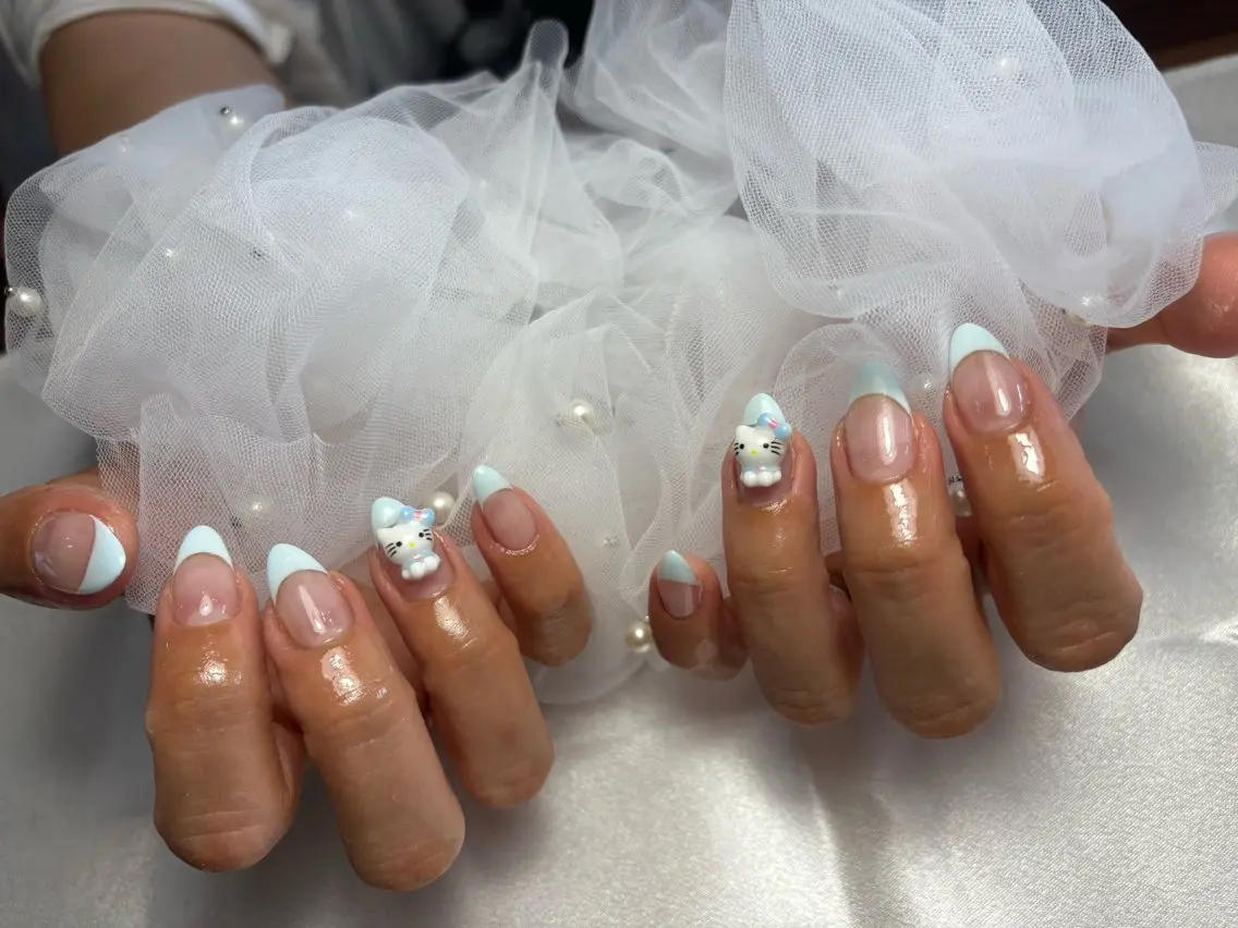 ハンド⭐️フレンチネイルの写真