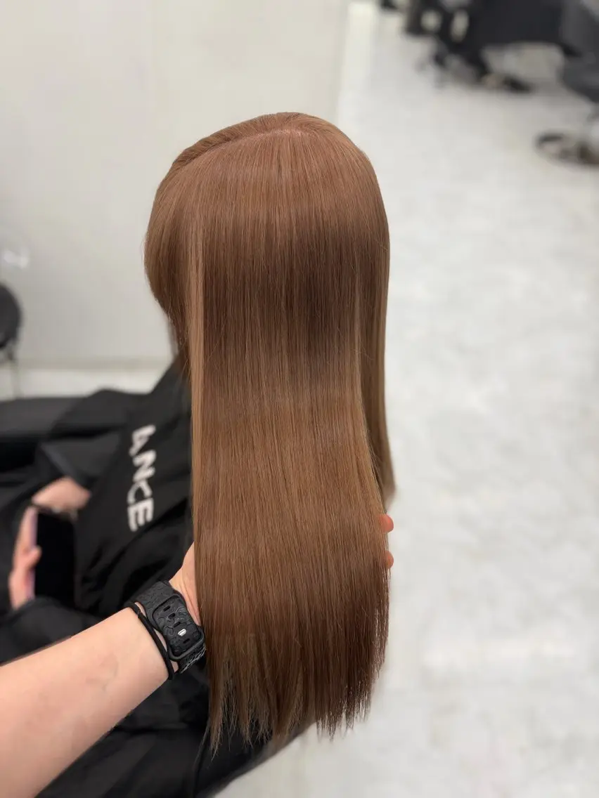 ロング カラー ヘアアレンジ ヘアカラー トリートメント 透明感カラー🎀艶髪 Anju/渋谷🎀のヘアスタイル