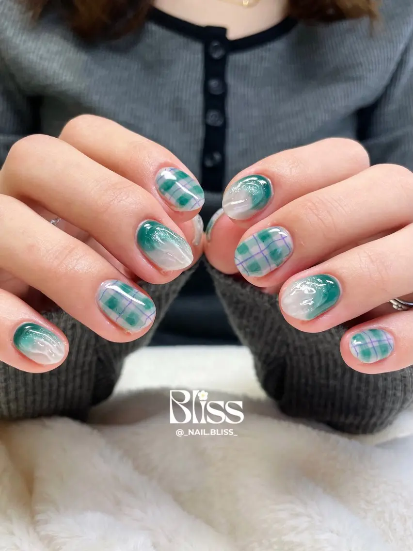 ネイル ぷっくりネイル ハンドネイル NAIL BLISSのネイルデザイン