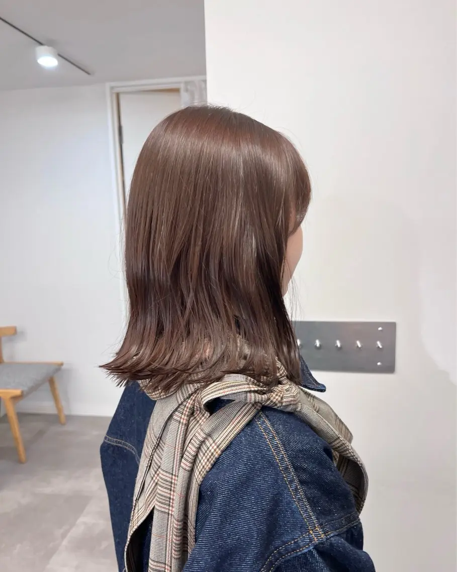 【当日限定🙆♂️】カット+透明感カラー+トリートメント ¥8000の写真