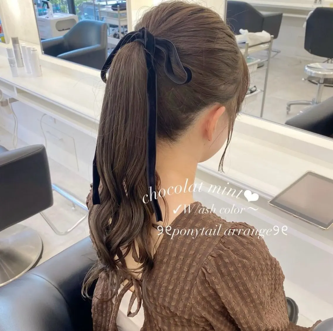 ロング カラー ヘアアレンジ ParveMix 🤍加藤理沙のヘアスタイル