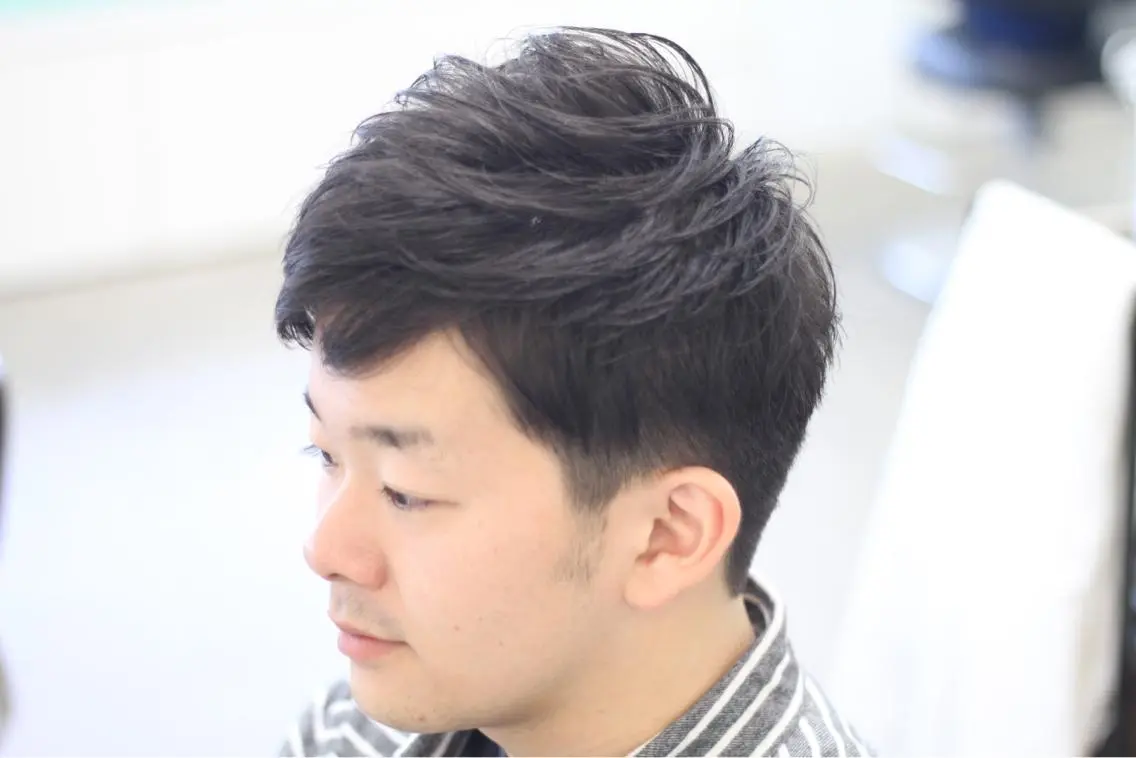 ショート メンズ ツーブロック ショートヘア 矢島 真樹のヘアスタイル