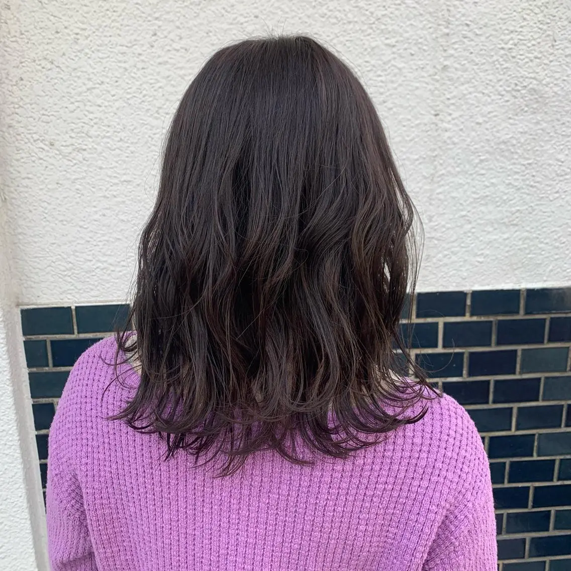 ミディアム 小島 颯太のヘアスタイル