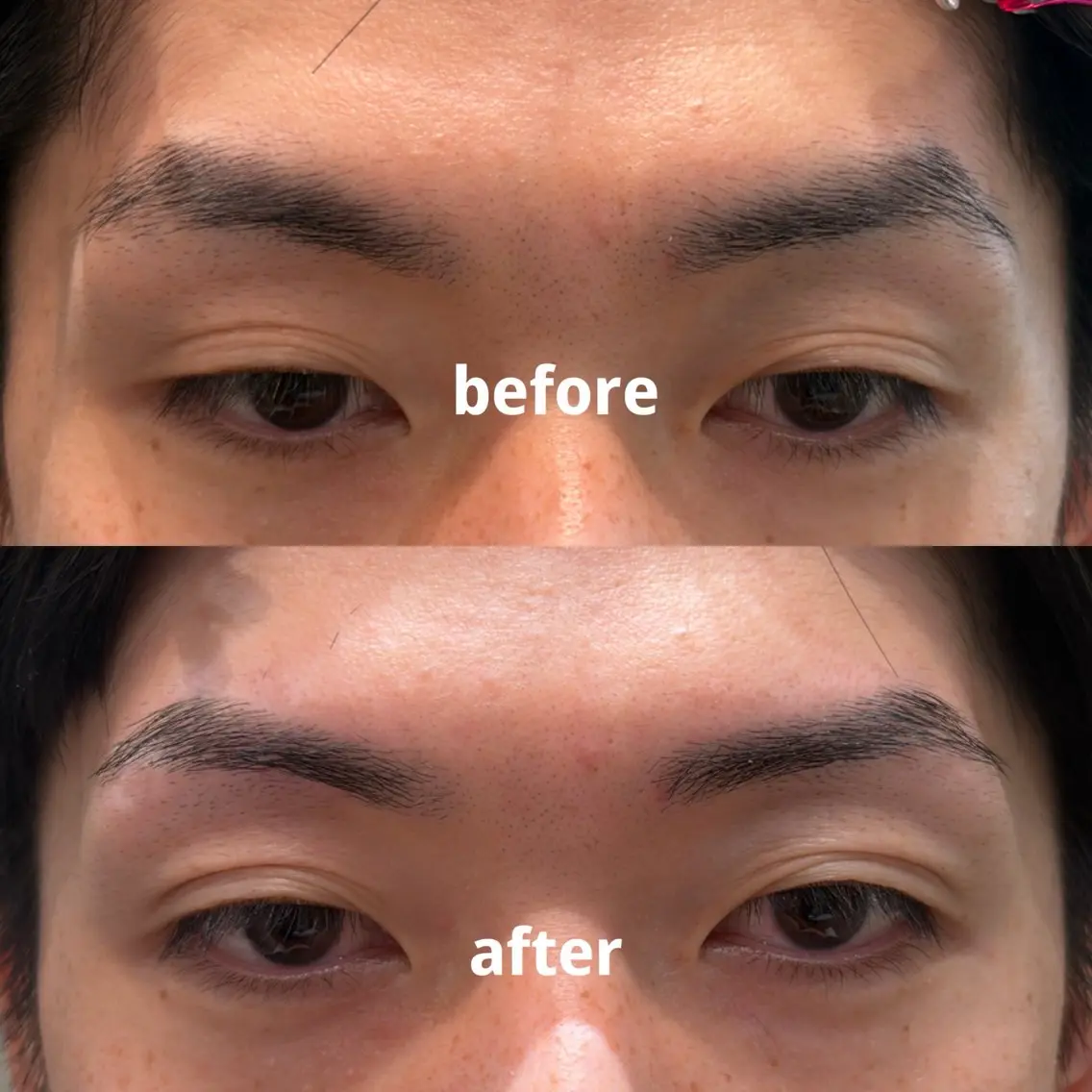 メンズ アイブロウ ワックス脱毛 眉カット その他(アイブロウ) アイブロウ 🍋黒瀬梨央の眉毛・アイブロウイメージ