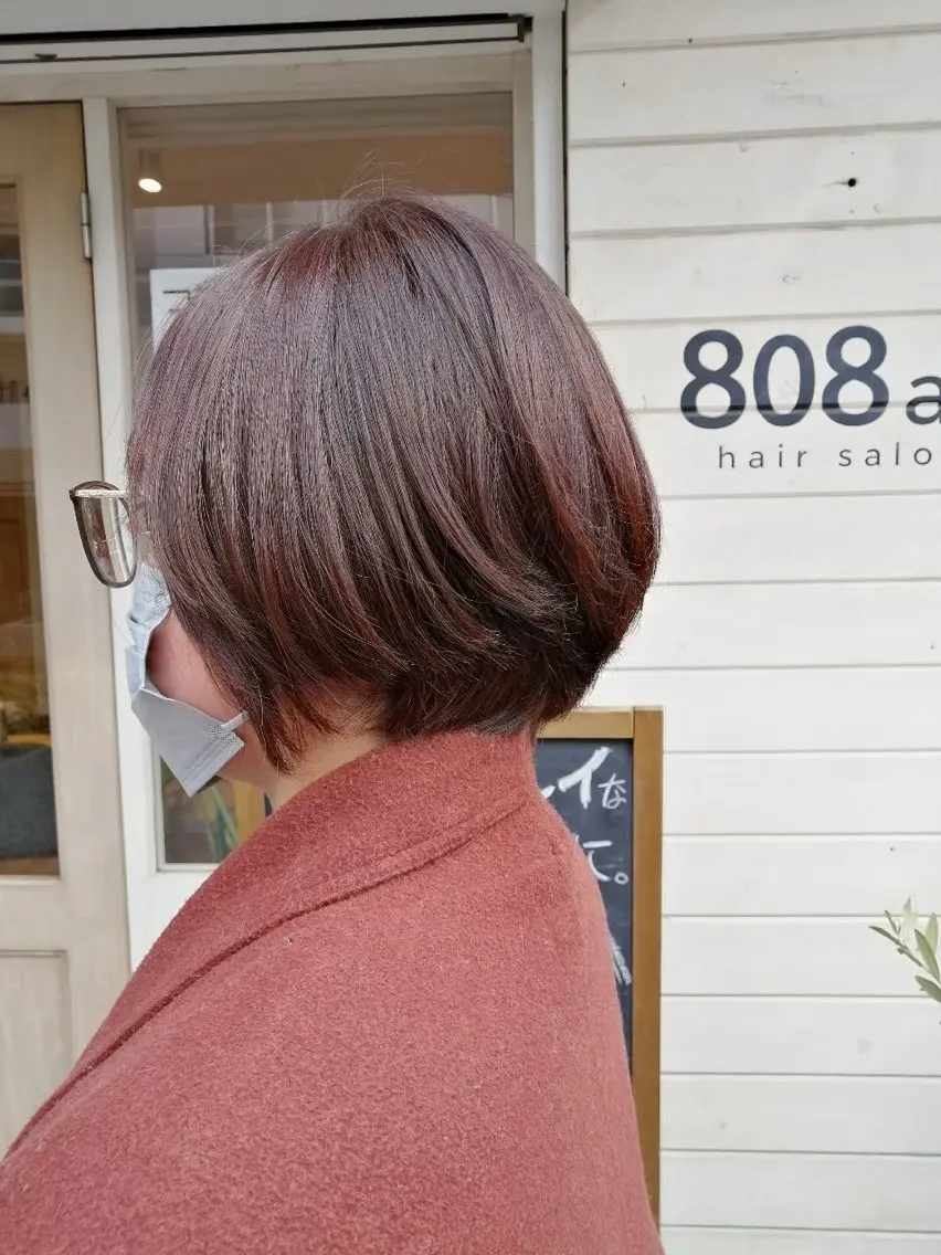 カラー 小倉 夢乃のヘアスタイル
