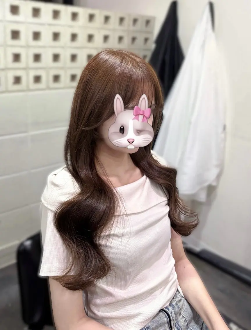 ロング カラー ベージュカラー ヘアカラー トリートメント 瀬田/顔周りカット/ レイヤー/石田亜弥のヘアスタイル