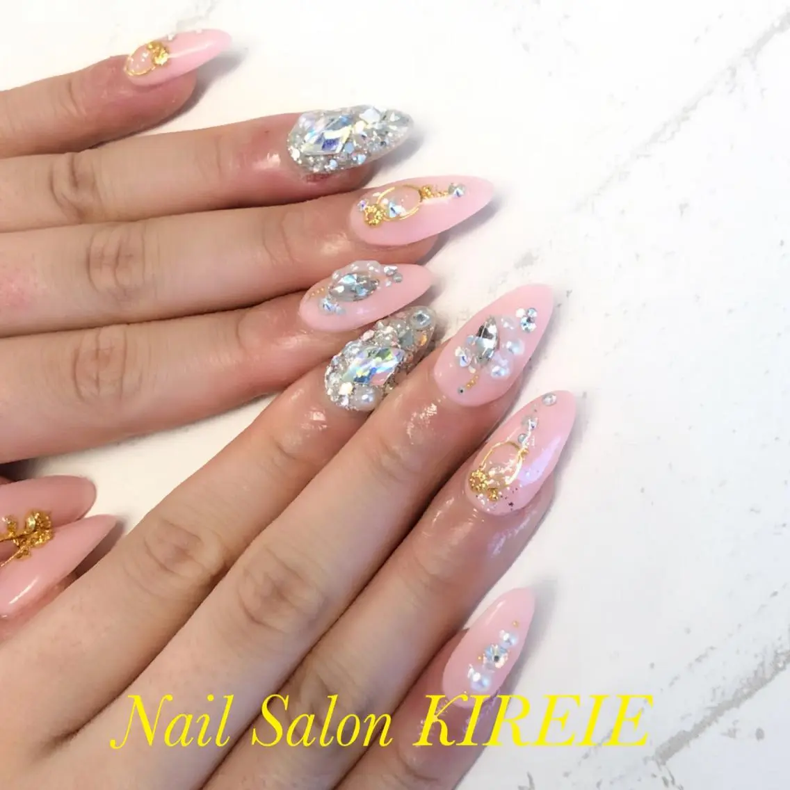 カラー ネイル アートネイル スカルプネイル KIREIE NAILSのネイルデザイン