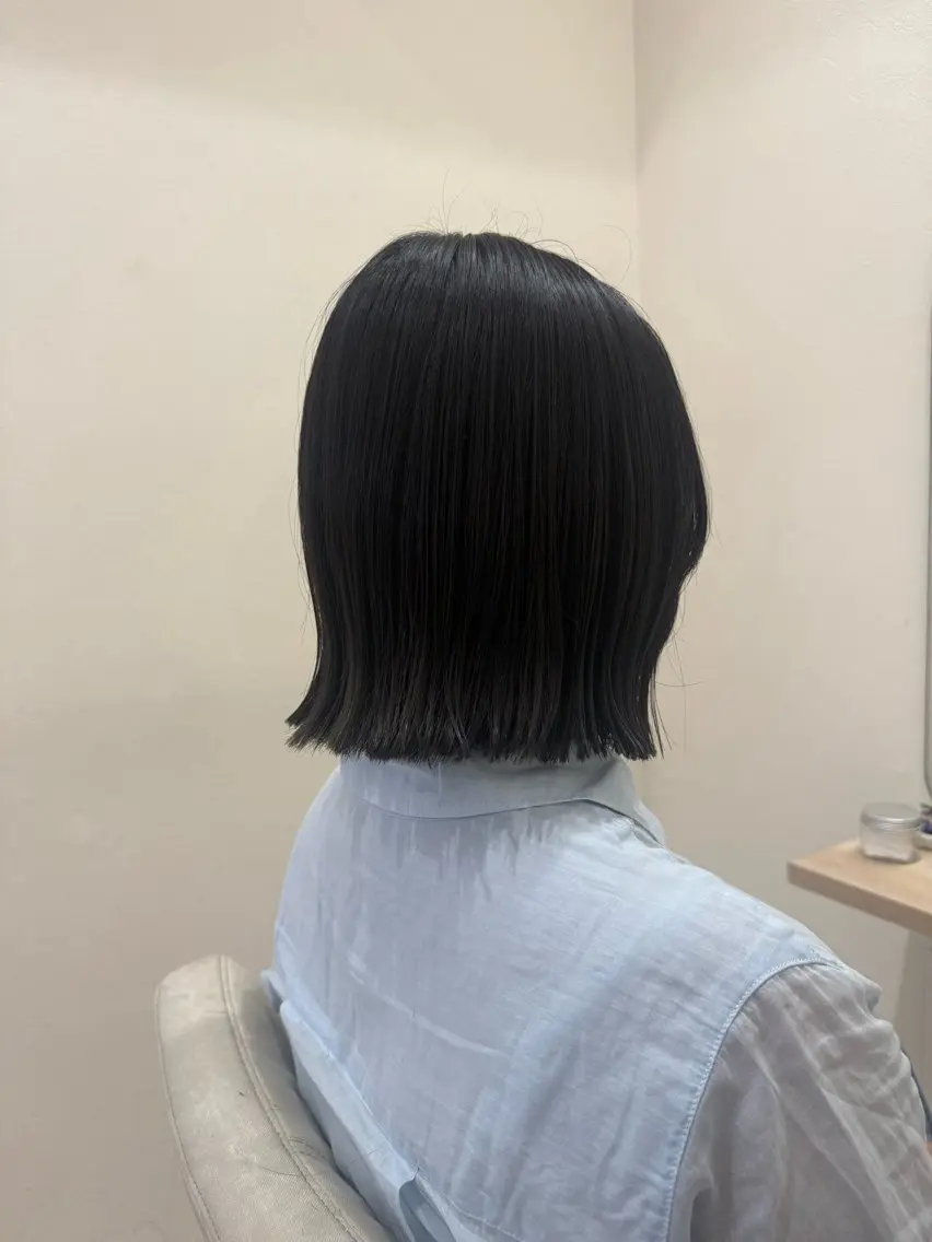 ショート カラー 切りっぱなしボブ ショートボブ ボブ 韓国風ヘア ショートヘア カット ヘアカラー トリートメント 🫧ショート・ボブ・ 似合わせ🫧井上歩のヘアスタイル