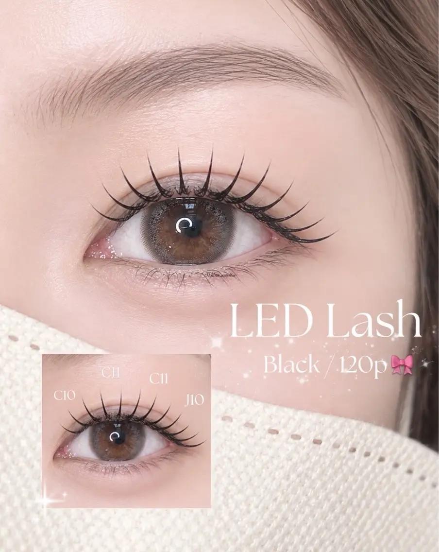☆先着10名様限定☆LEDマツエク🎀120本4630円/140本5130円の写真