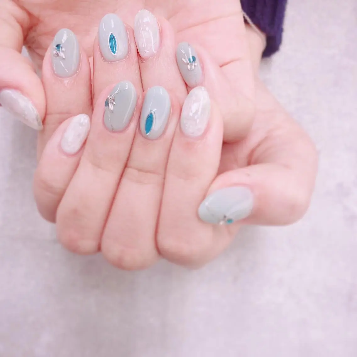 ネイル ニュアンスネイル ハンドネイル ハンドケア FASTNAIL PLUS 新宿店のネイルデザイン