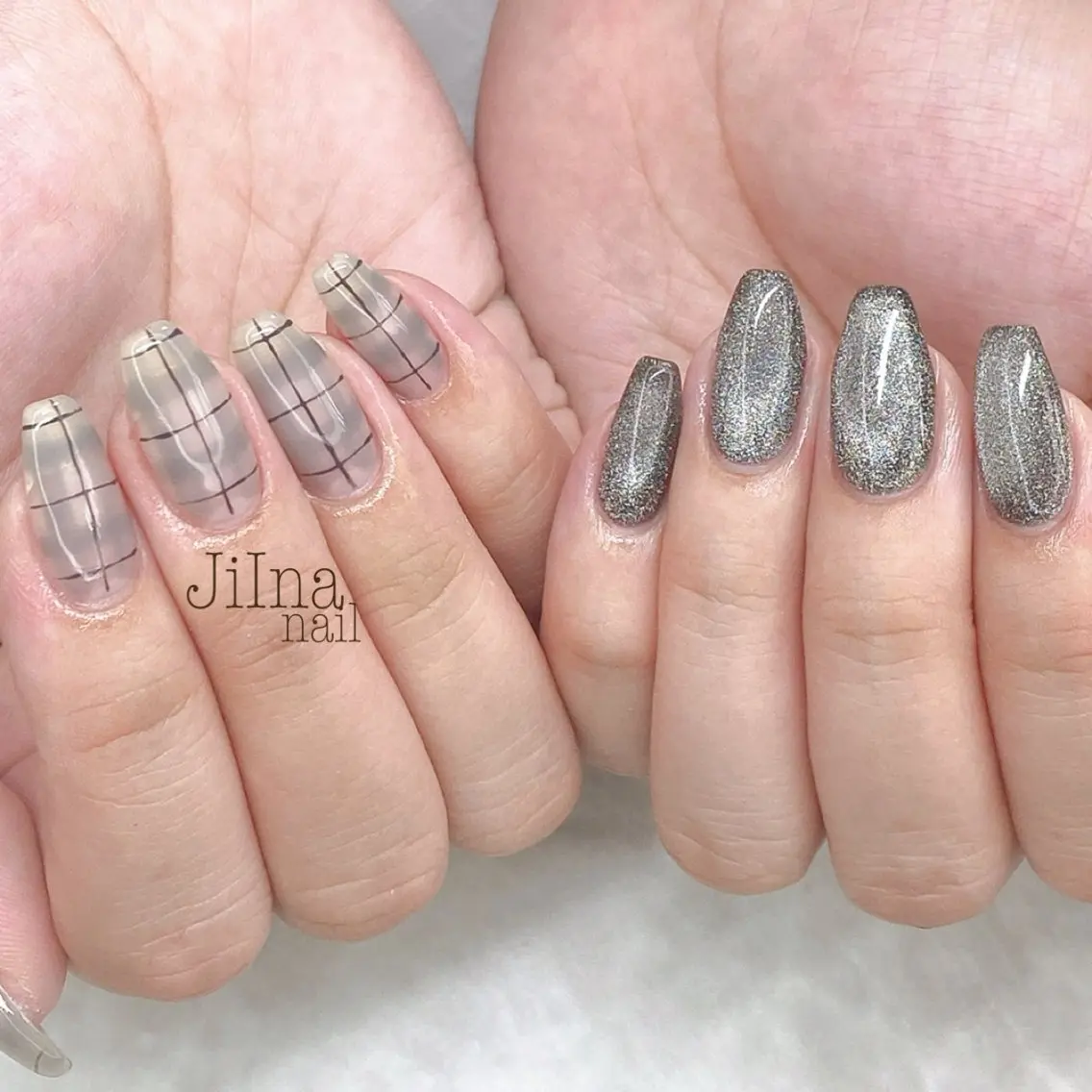 ネイル 持ち込み JiIna nailのネイルデザイン