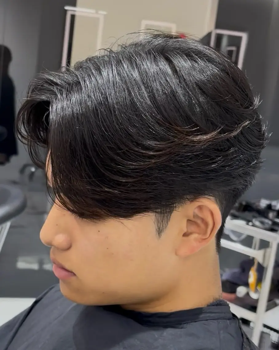 パーマ メンズ 縮毛矯正 カット 縮毛矯正 高崎 堅心のヘアスタイル
