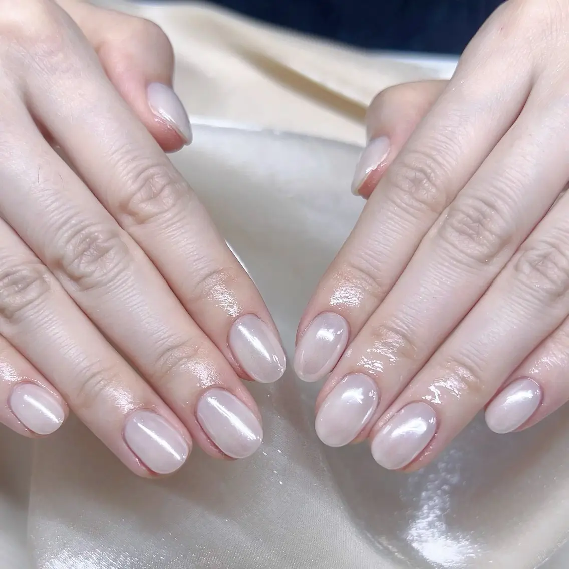 ネイル オーロラネイル ✨木にいる ネイル✨のネイルデザイン