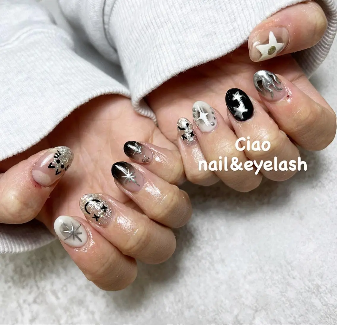 ネイル アートネイル ジェルネイル ニュアンスネイル シンプルネイル 春ネイル #Amin nail salonのネイルデザイン