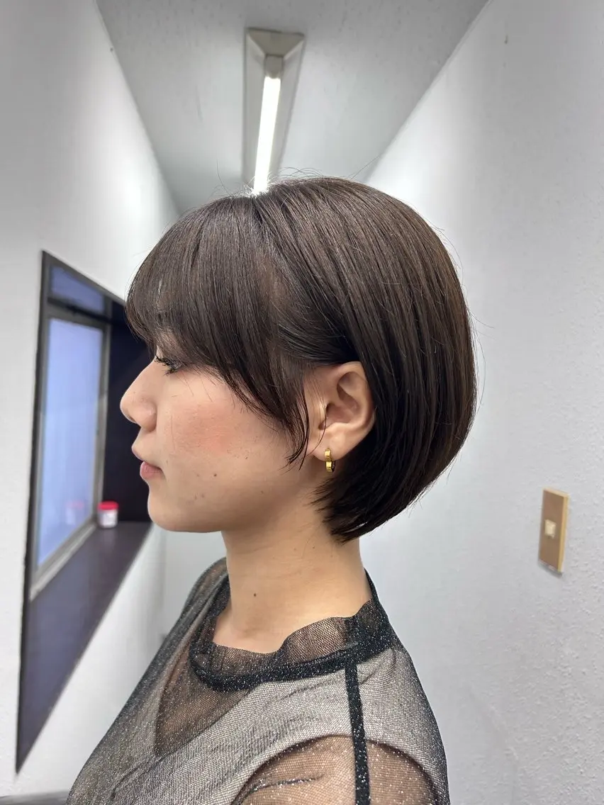 ショート カット ヘアカラー ヘッドスパ レイヤーStyle 🪽菜々実のヘアスタイル