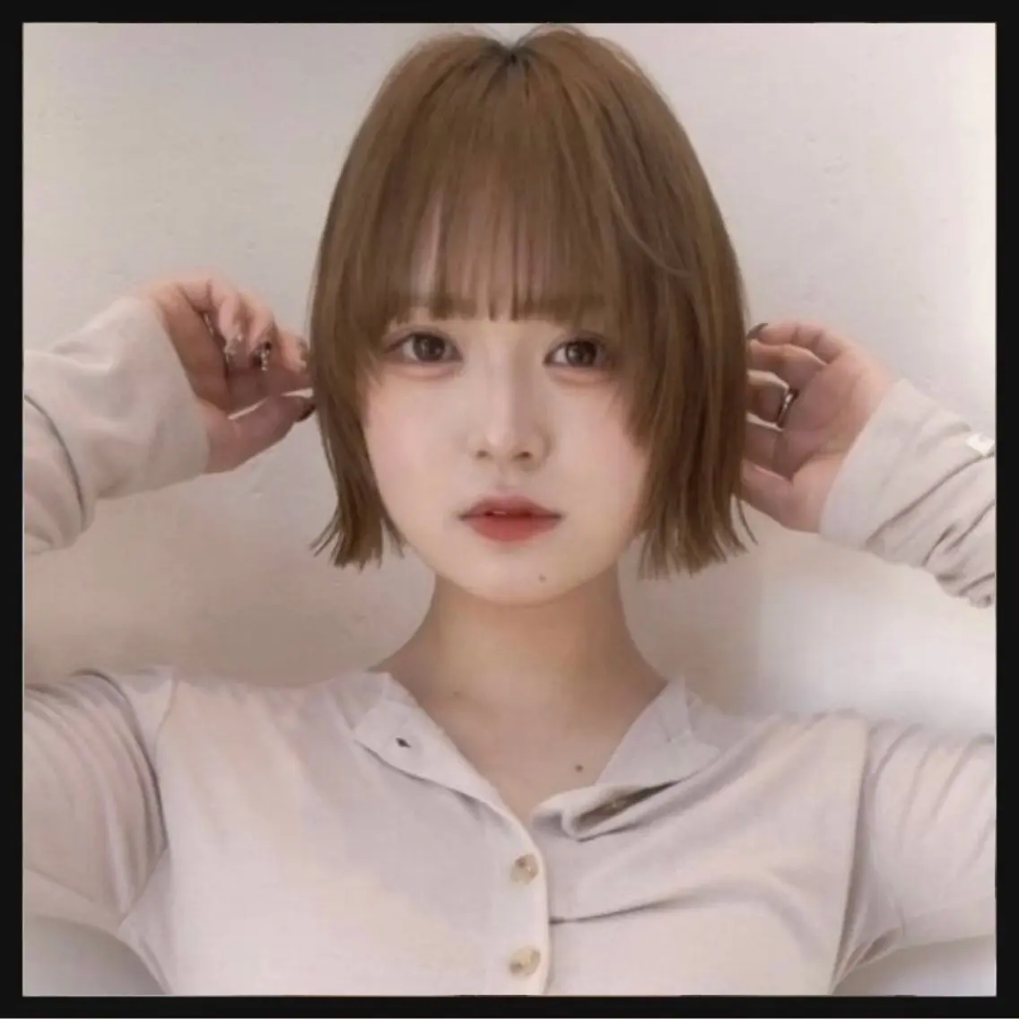 ショート 透明感ダブルカラー/ 似合わせボブ👑涼介のヘアスタイル