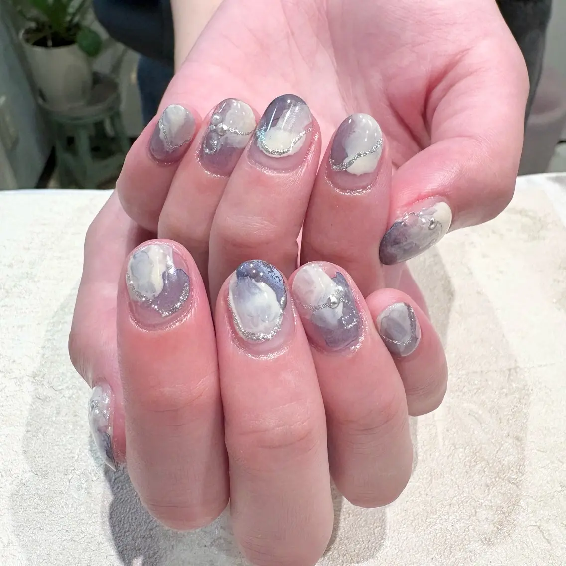 ネイル ハンドネイル ecrin 💎 mayuのネイルデザイン