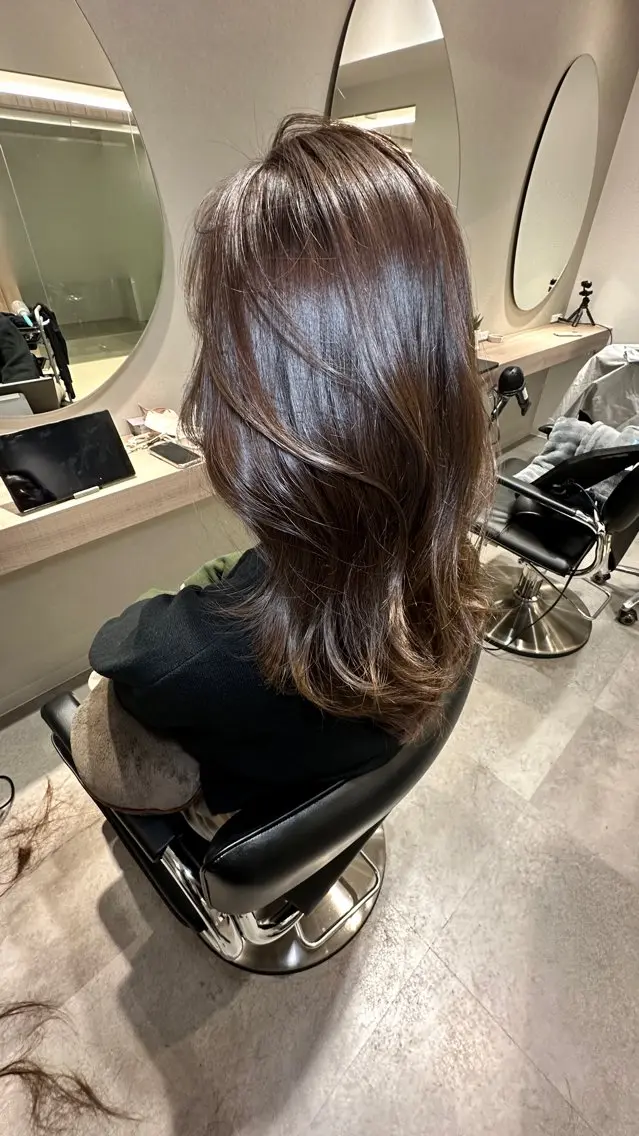 ロング カラー ヘアアレンジ 池袋髪質改善縮毛矯正 ×レイヤー専門のヘアスタイル