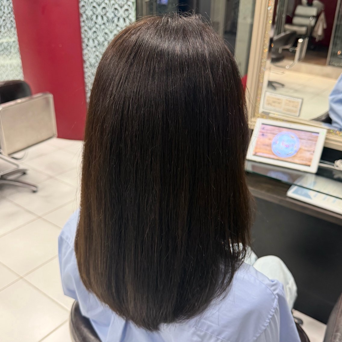 ミディアム ヘアカラー 艶カラーモデル募集 池袋🍀ﾅﾙ🌼のヘアスタイル