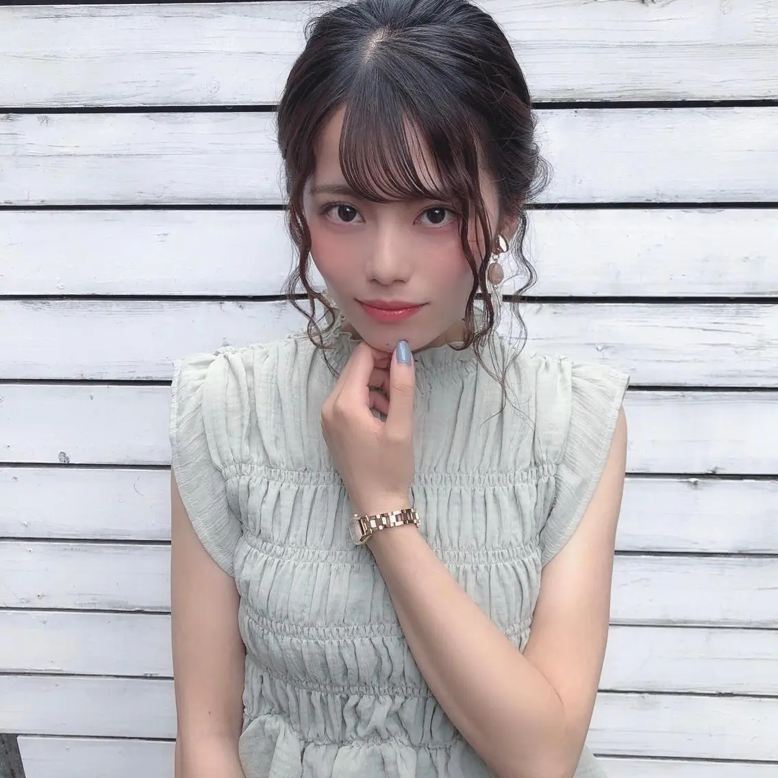 ミディアム 太田 斗志のヘアスタイル