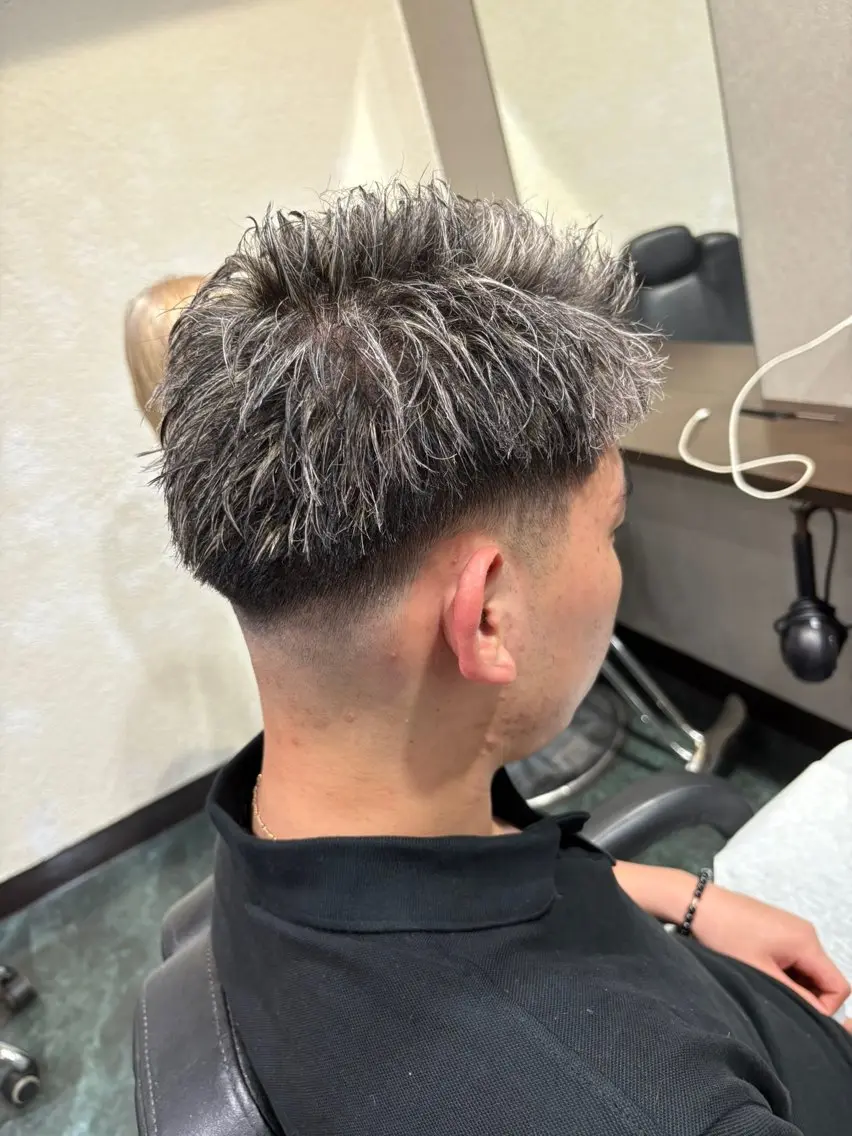 カット＋メッシュの写真