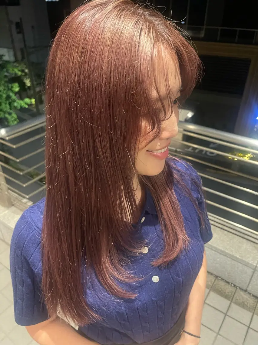 ロング ヘアカラー ショート/ボブ ショウゴのヘアスタイル