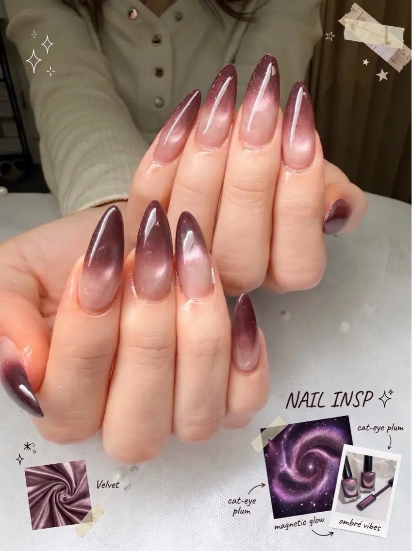 ネイル チークネイル 長さ出し ジェルネイル 韓国ネイル マグネットネイル ハンドネイル Nail Salon An 渋谷店のネイルデザイン