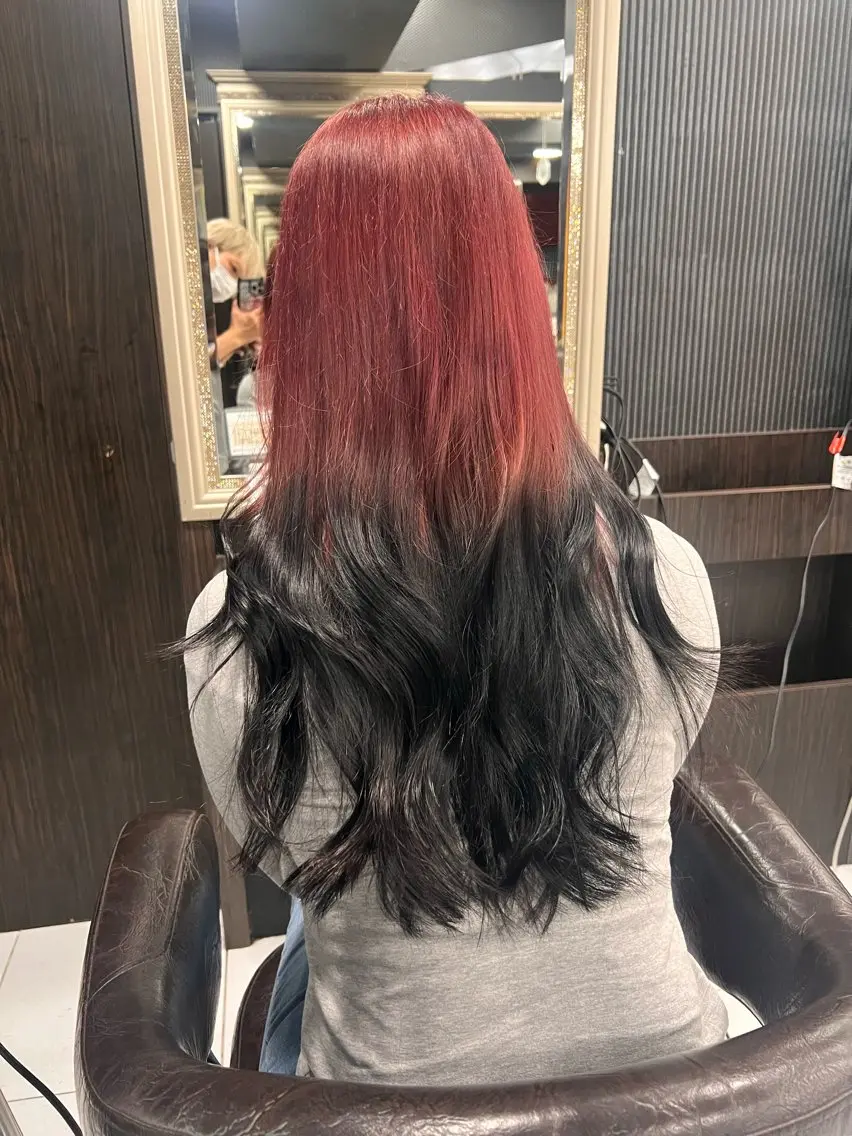 ロング カラー ✨️カラー モデルYUUNA✨️のヘアスタイル
