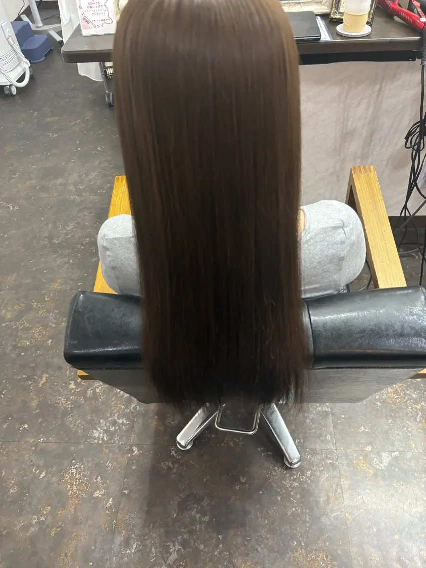 カラー ブリーチ サカウエ 透明感カラー🫧のヘアスタイル