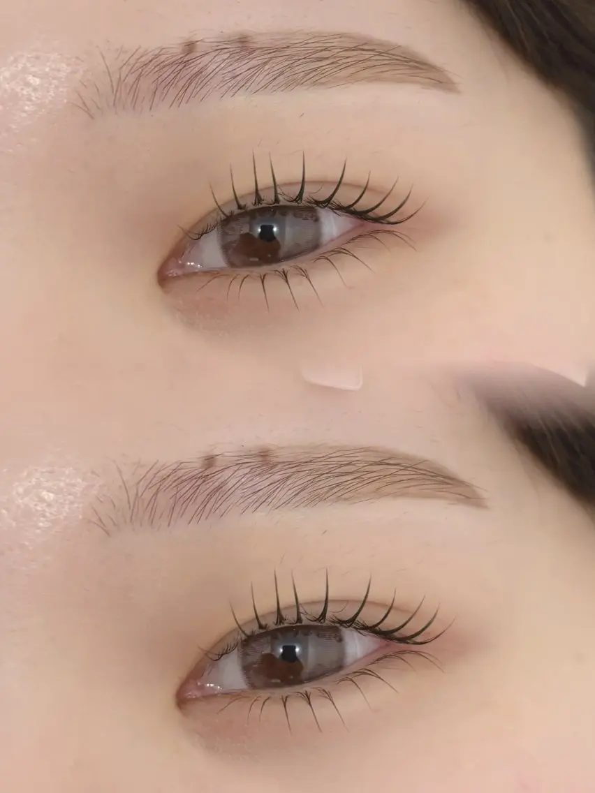 【新規限定✨️】美眉スタイリング×上下まつ毛パーマ(セットメニュー)の写真