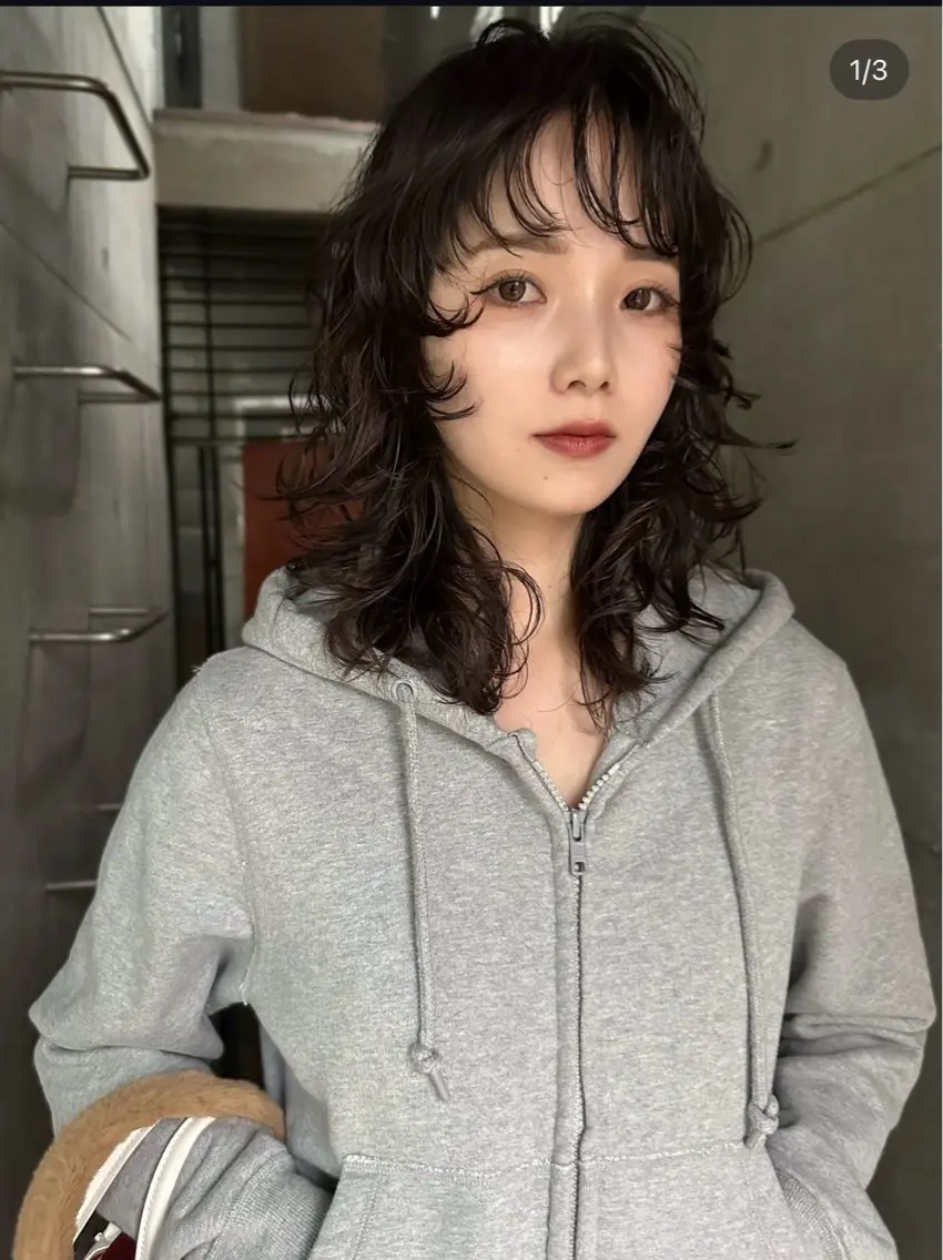 パーマ ダメージレス縮毛矯正 髪質改善【美冴】のヘアスタイル