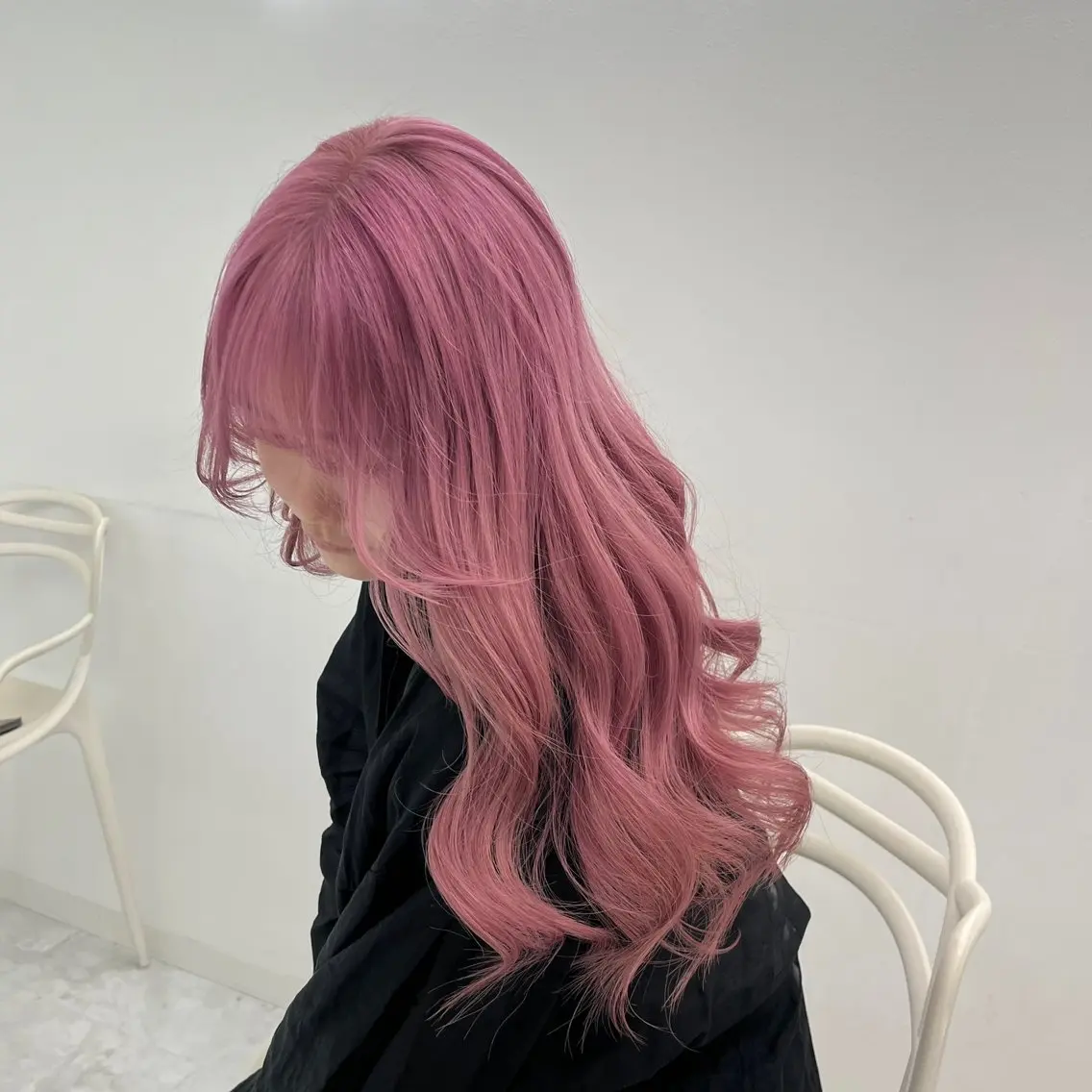 セミロング カラー パーマ ヘアアレンジ メンズ ヘアカラー ♡ 𝐑𝐈𝐎♡のヘアスタイル