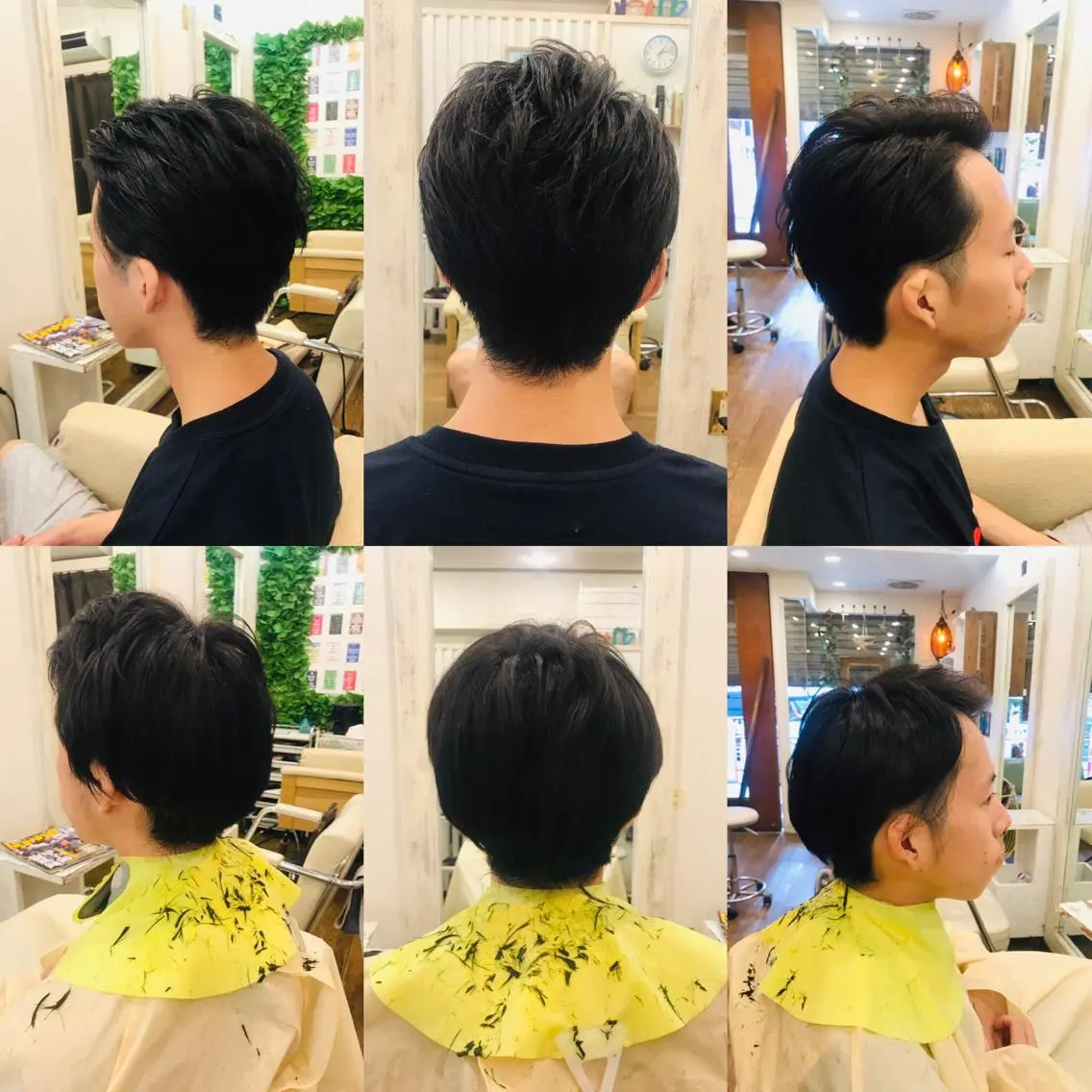 ショート メンズ 刈り上げ カット 吉原 頌平のヘアスタイル