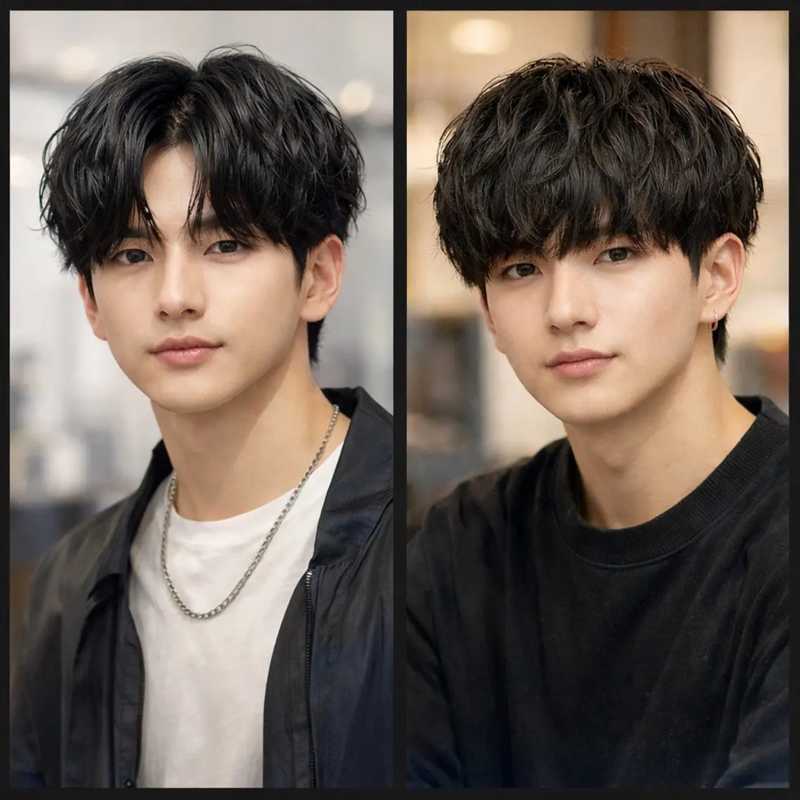 【U40撮影限定メニュー📷】１日１名限定🎥、メンズカット＋コスメパーマ＋炭酸泉の写真
