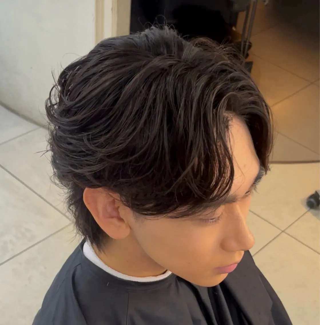パーマ メンズ フェザーパーマ メンズパーマ パーマ トリートメント 横浜/メンズパーマ /暖色カラー/悠志のヘアスタイル