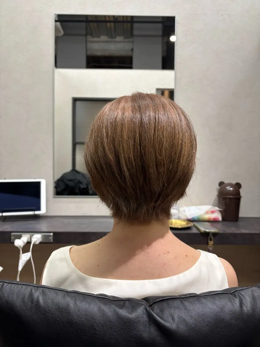 ショート 山本 あゆみのヘアスタイル