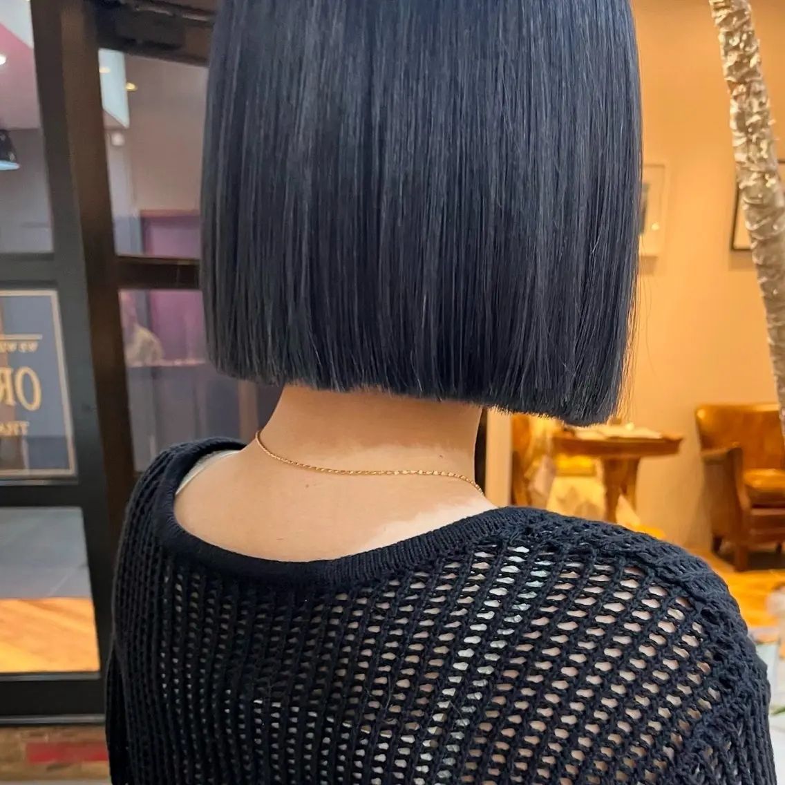 ショート カラー カット ヘアカラー トリートメント Lolonois梅田 /Okazaki:)のヘアスタイル