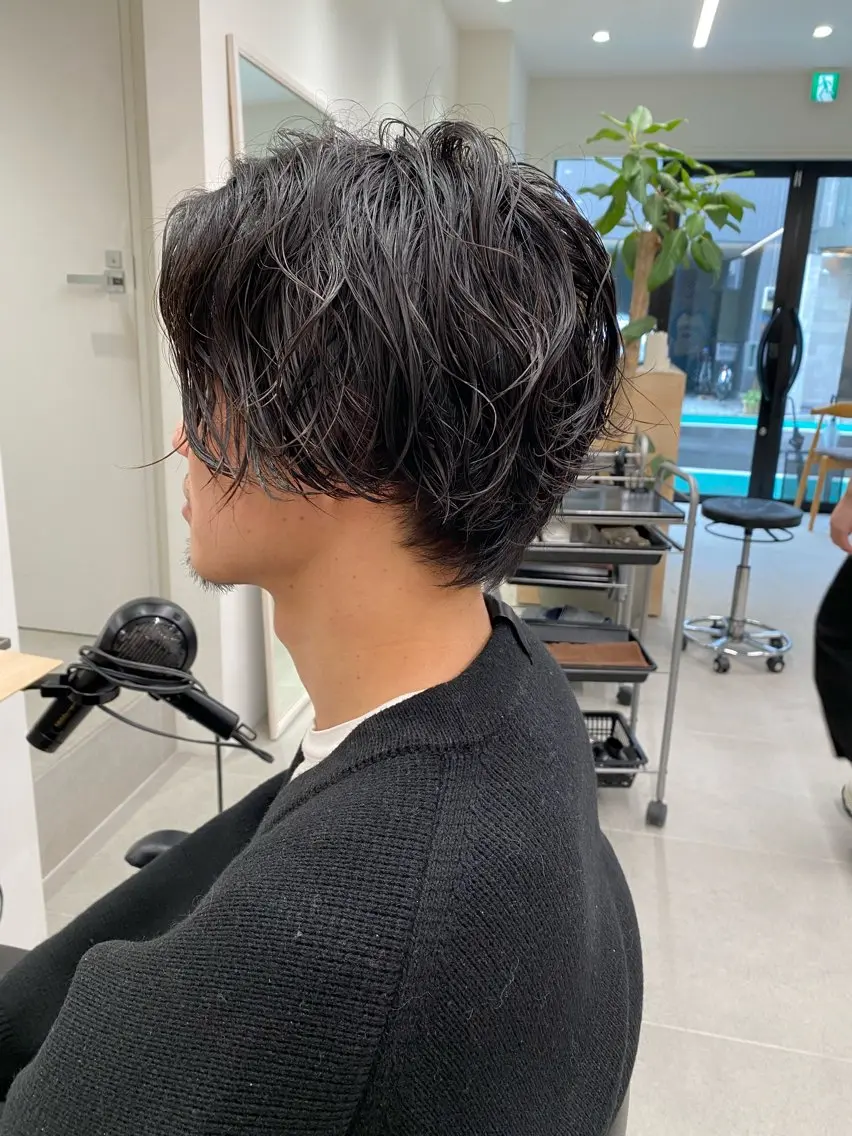 メンズ 堀 明俊のヘアスタイル