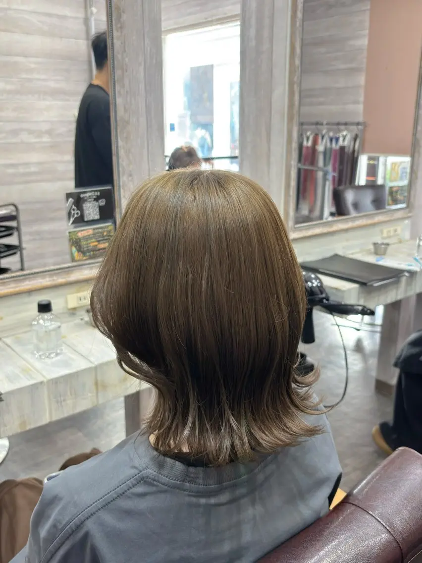 カラー ヘアアレンジ 須永 聖也のヘアスタイル