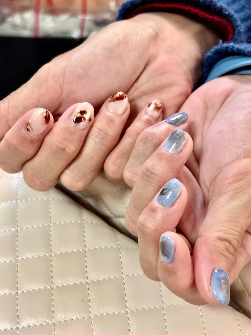 ネイル ニュアンスネイル paljon ゆい静岡市のネイルデザイン